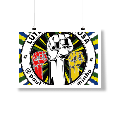 Poster Paisagem @pautaunicaeocaminho