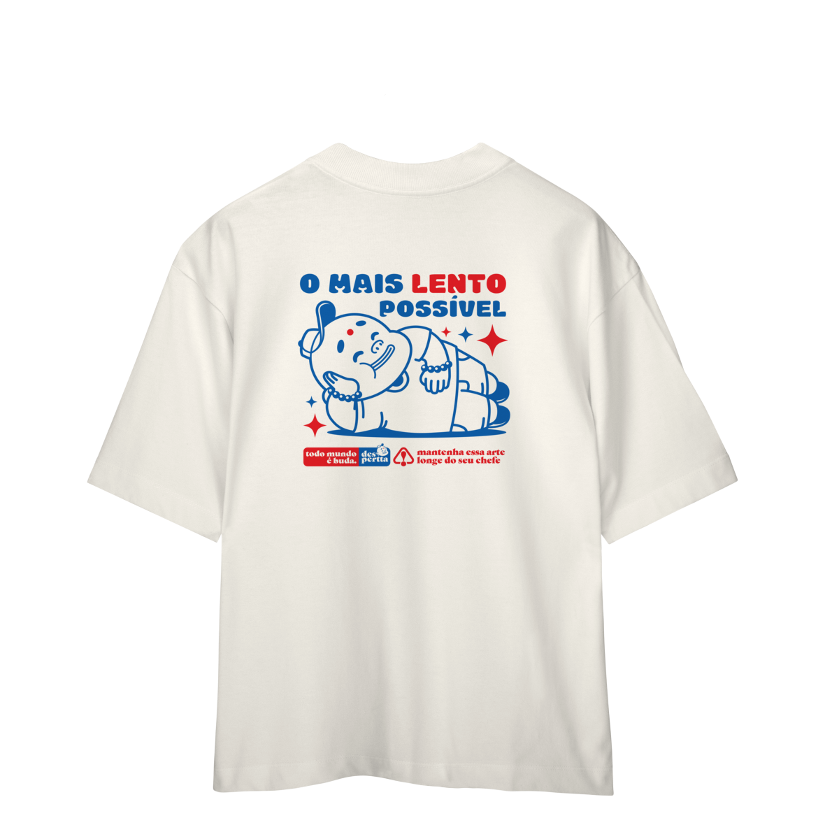 Camiseta Oversized Lento (Desperta®)