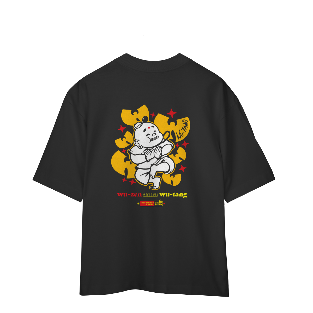 Camiseta Oversized Wu-zen & Wu-tang (Desperta®)