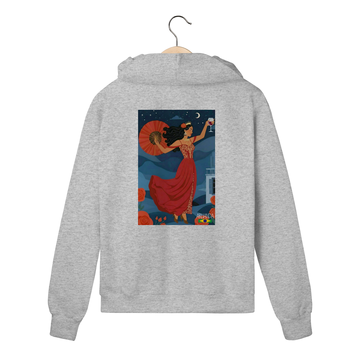 Moletom Ziper Feminilidade 1