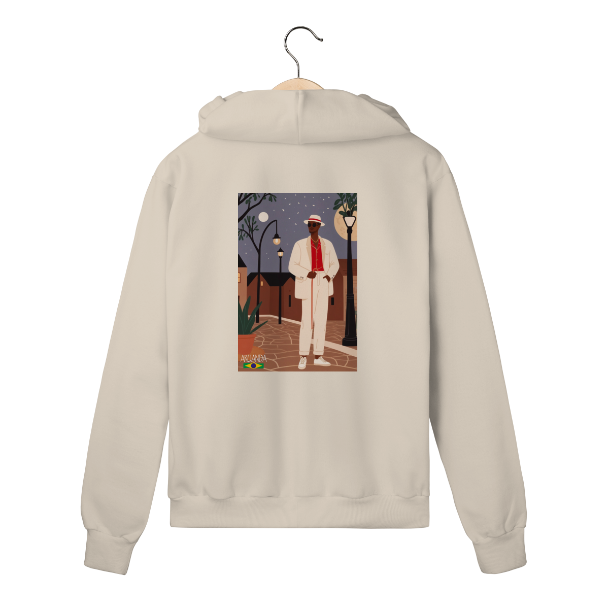 Moletom Ziper Malandragem 1