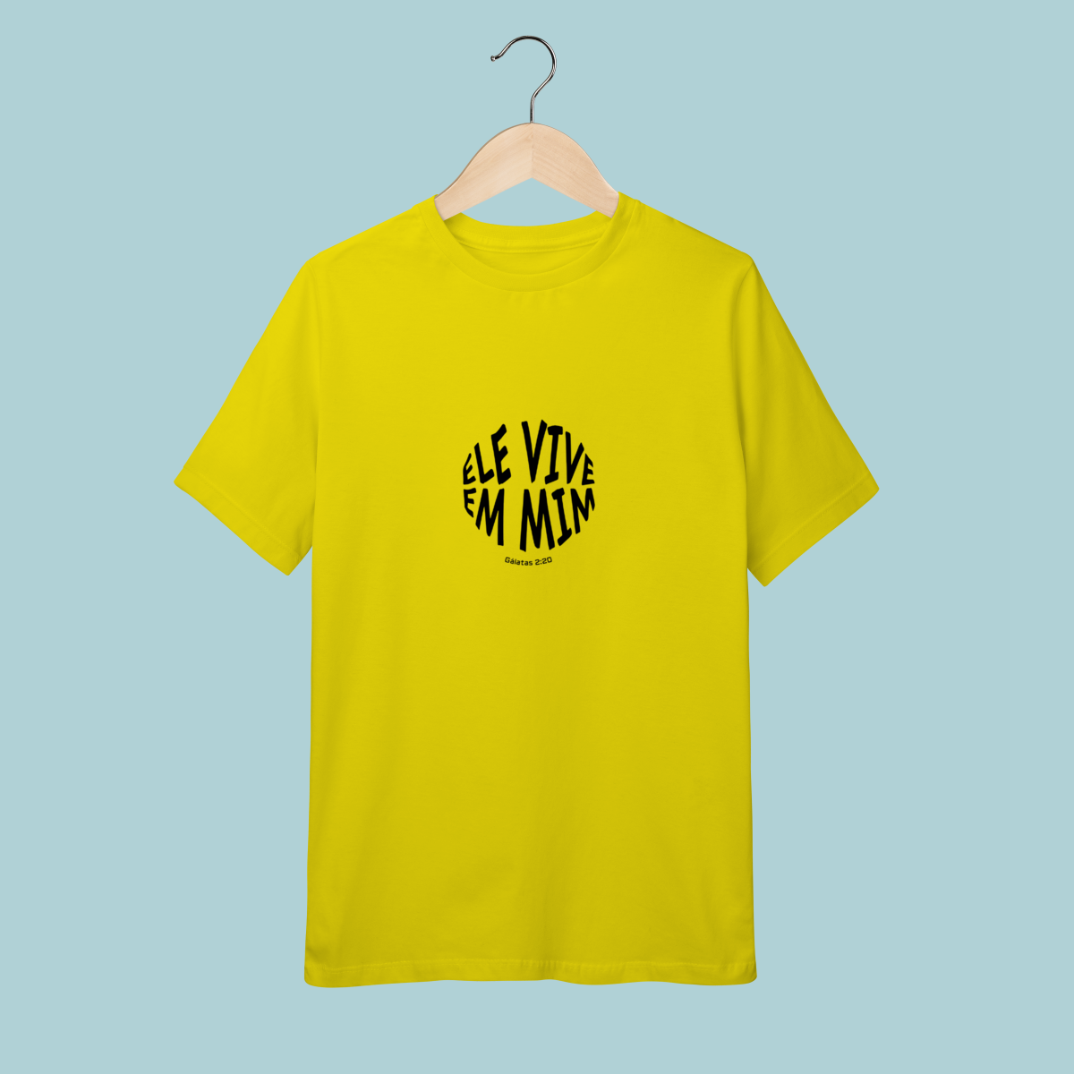 Gálatas 2:20 (T-Shirt Infantil - 10 a 14)