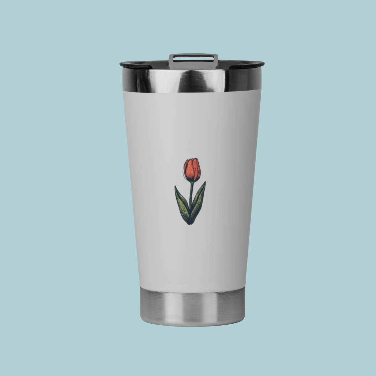 Copo térmico - tulipa