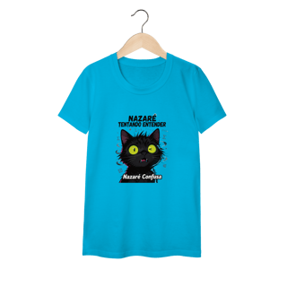 Baby Classic - NAZARÉ TENTANDO ENTENDER - GATO PRETO CONFUSO