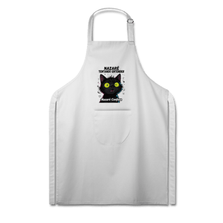 Avental Brim - NAZARÉ TENTANDO ENTENDER - GATO PRETO CONFUSO