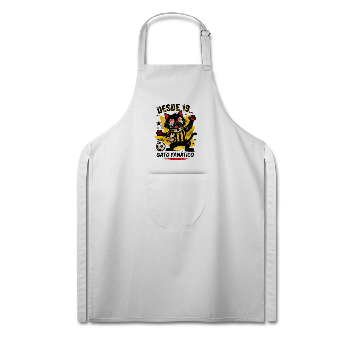 Camiseta Torcedor Possuído - Gato Fanático Futebol Retrô