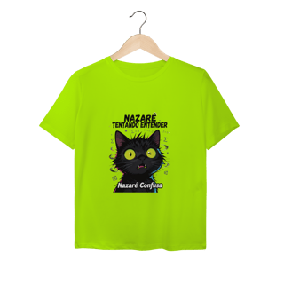 Baby Long UV - NAZARÉ TENTANDO ENTENDER - GATO PRETO CONFUSO