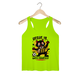 Camiseta Torcedor Possuído - Gato Fanático Futebol Retrô