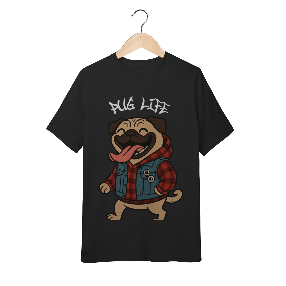 Pug Life Descolado-Infantil