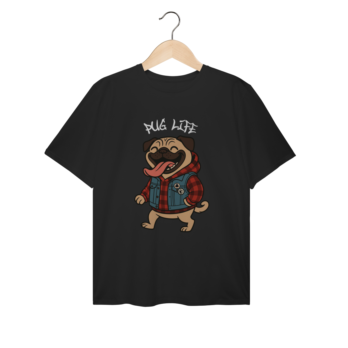 Pug Life Descolado - Plus Size