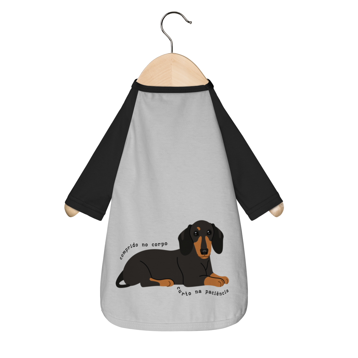 Nome do produto: Dachshund- Comprido no corpo, curto na paciência