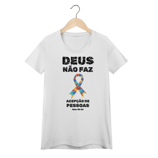 Deus não faz acepção | Camisa Baby Long