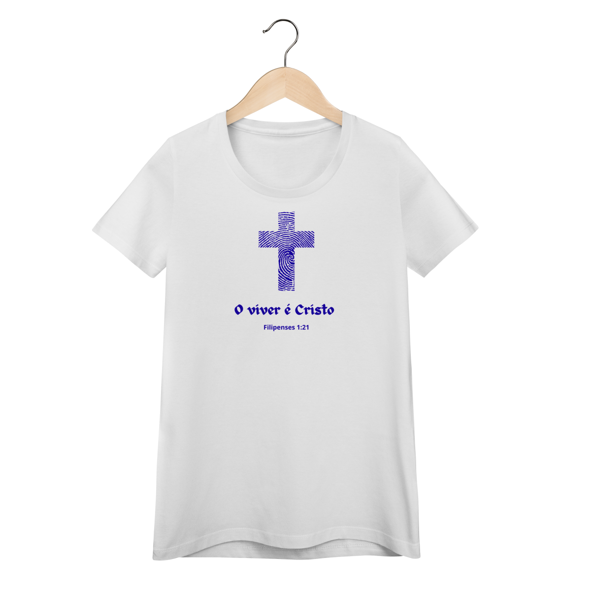 Viver é Cristo | Camisa baby long