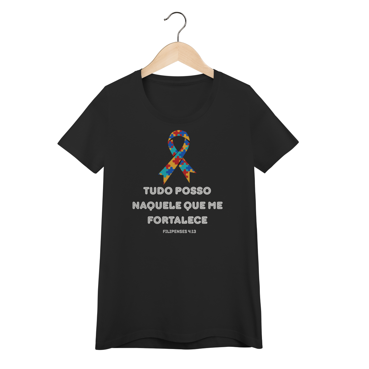 Posso todas as coisas | Camisa Baby Long