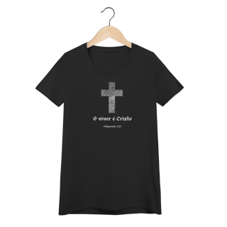 Viver é Cristo | Camisa baby long