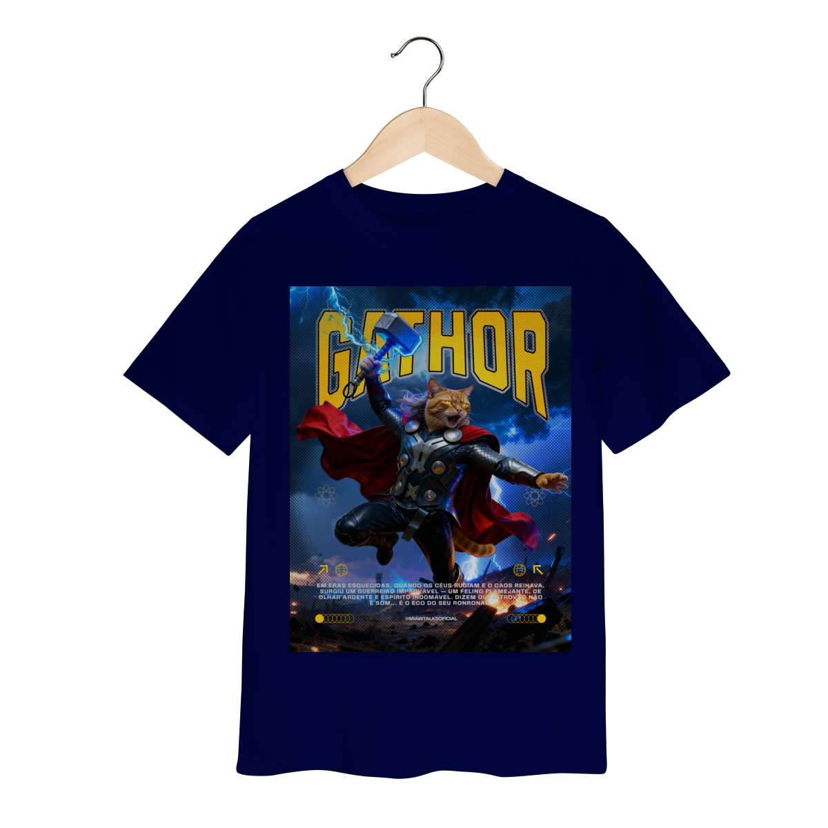 Nome do produto: Camiseta Infantil - Gathor
