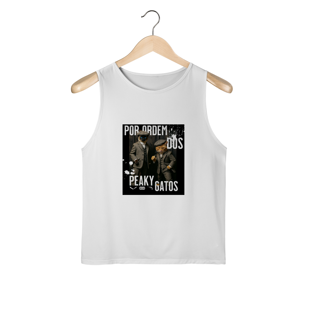 Nome do produto: Regata Masculina - Ordem dos Peaky Gatos