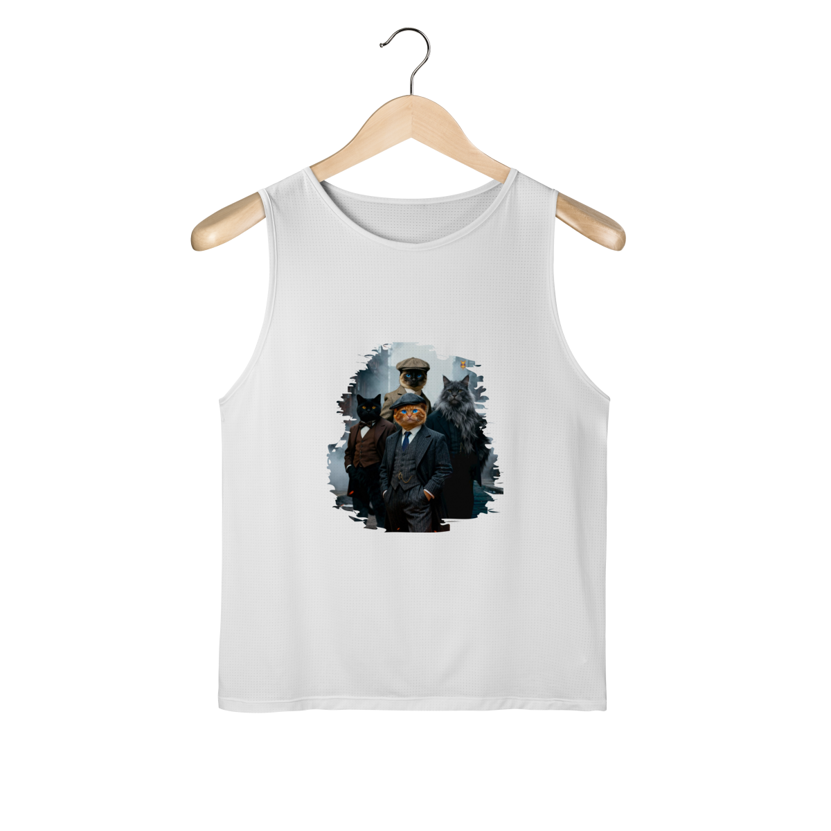 Nome do produto: Regata Feminina Peaky Cats