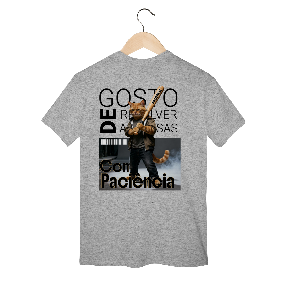 Nome do produto: Camiseta Classica - Amarelinho Paciente