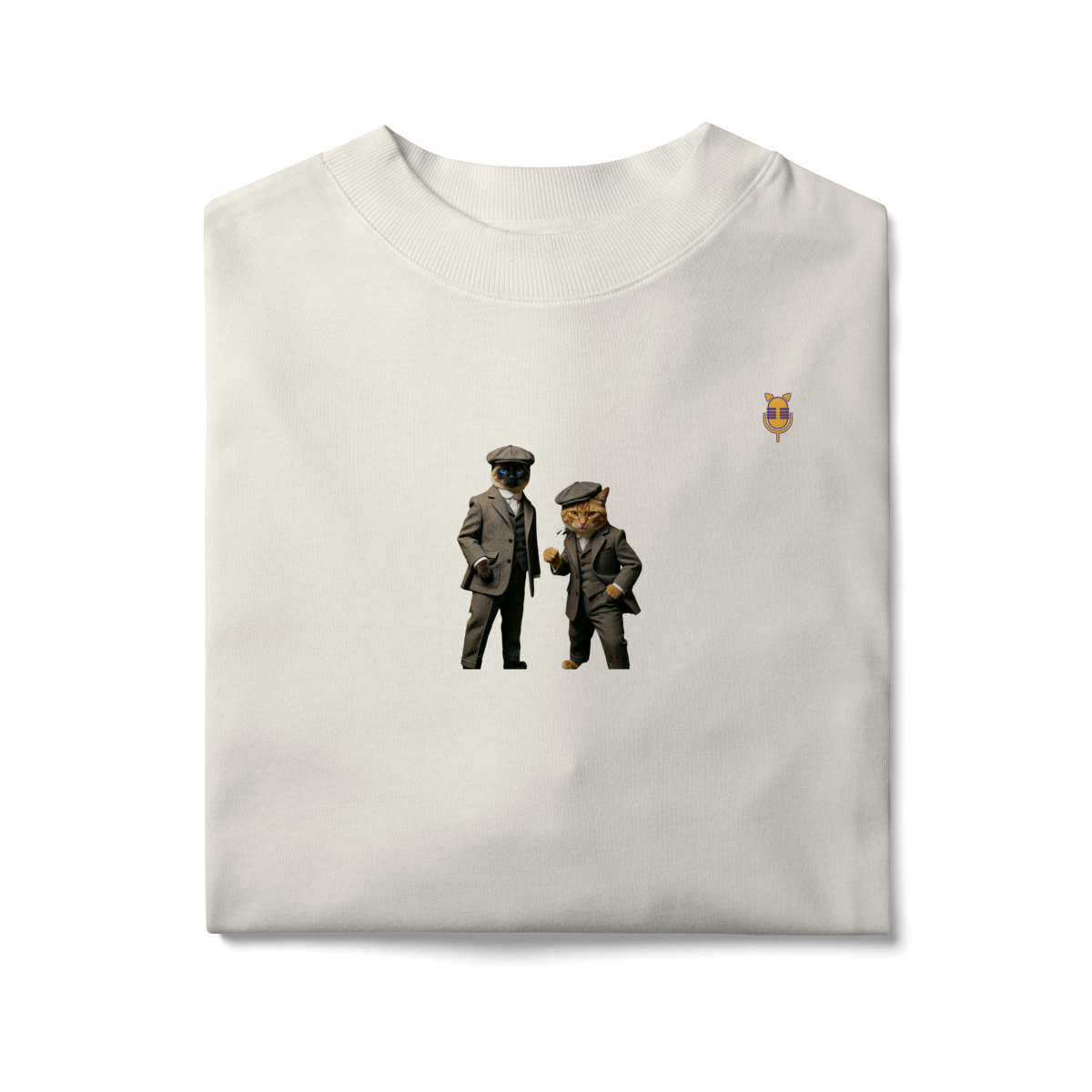 Nome do produto: Camiseta Oversized - Ordem dos Peaky Gatos