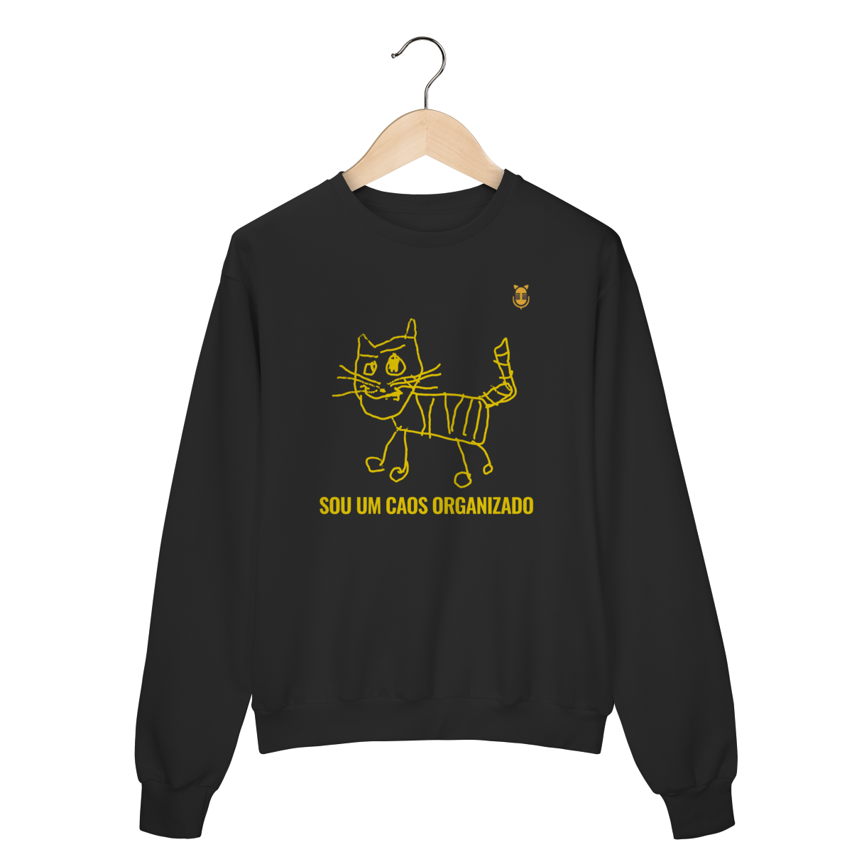 Nome do produto: Moletom Fechado - Caos Organizado