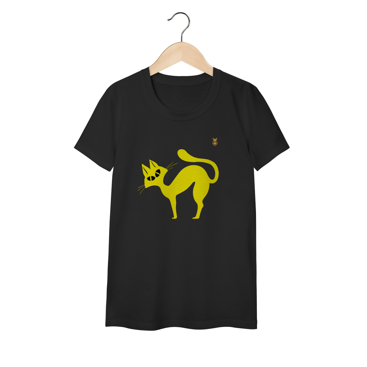 Nome do produto: Baby Look - Gato Curioso