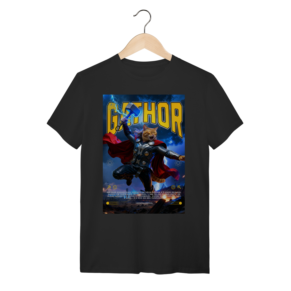 Nome do produto: Camiseta Clássica - Gathor