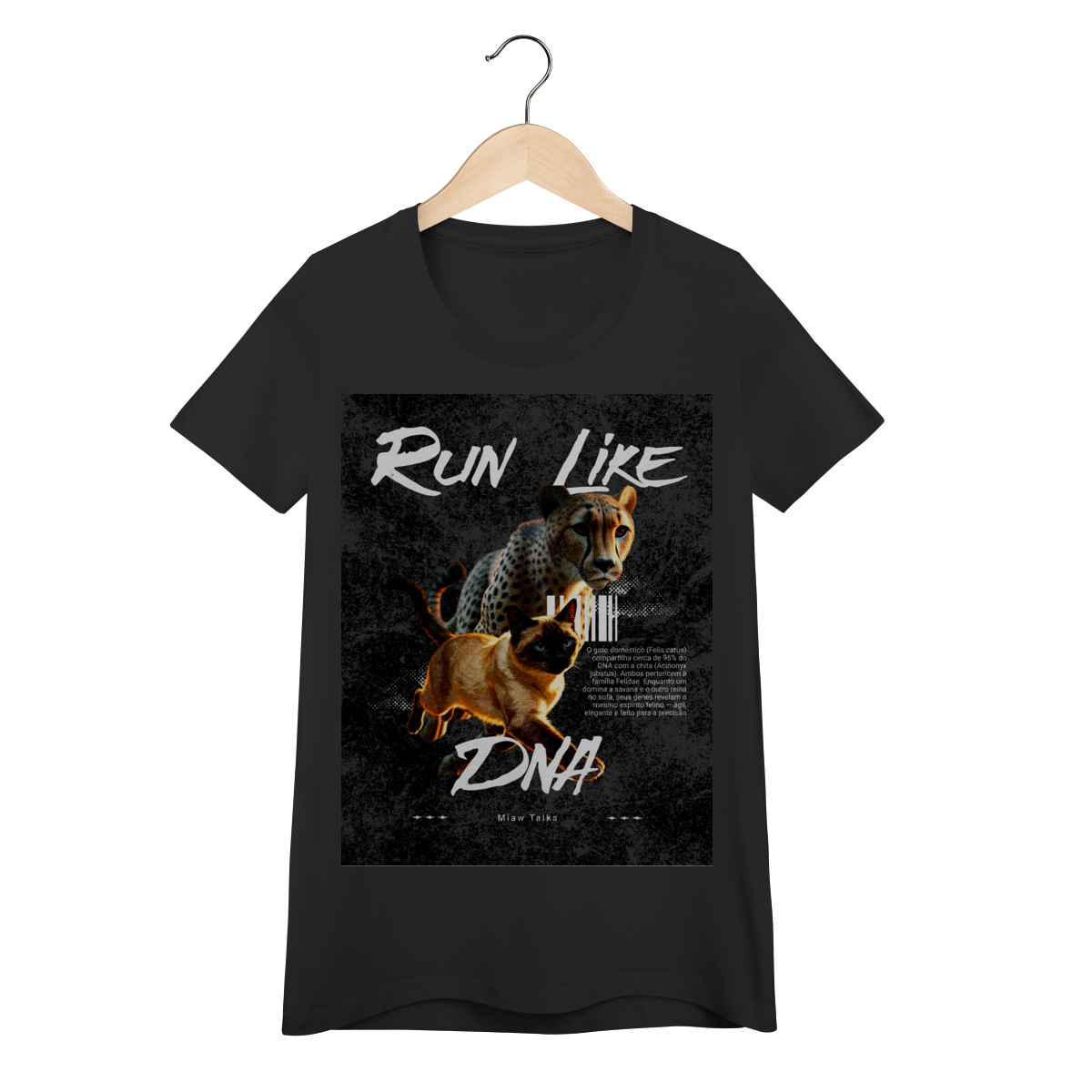 Nome do produto: Baby Look - Run Like DNA