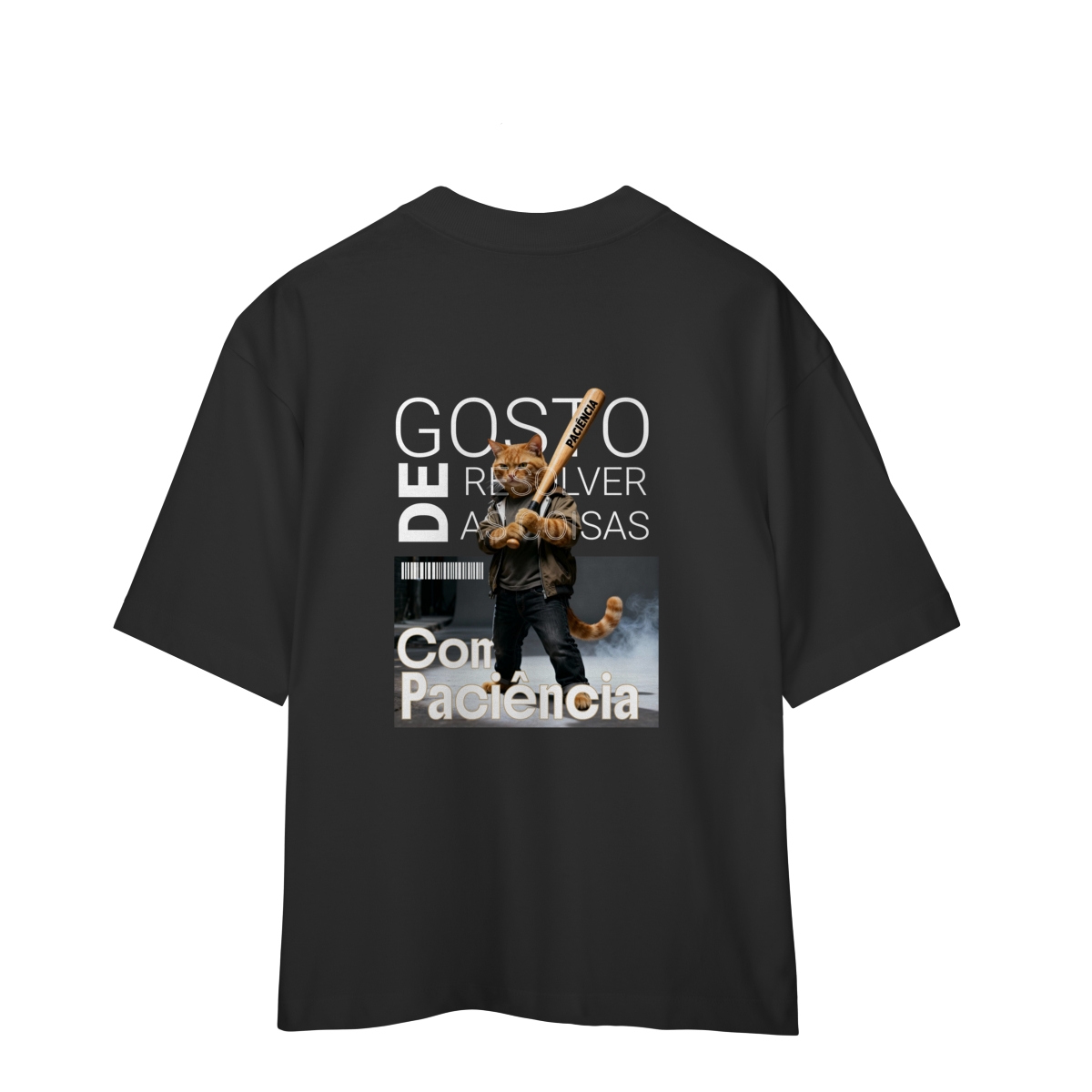 Nome do produto: Camiseta Oversized - Amarelinho Paciente 