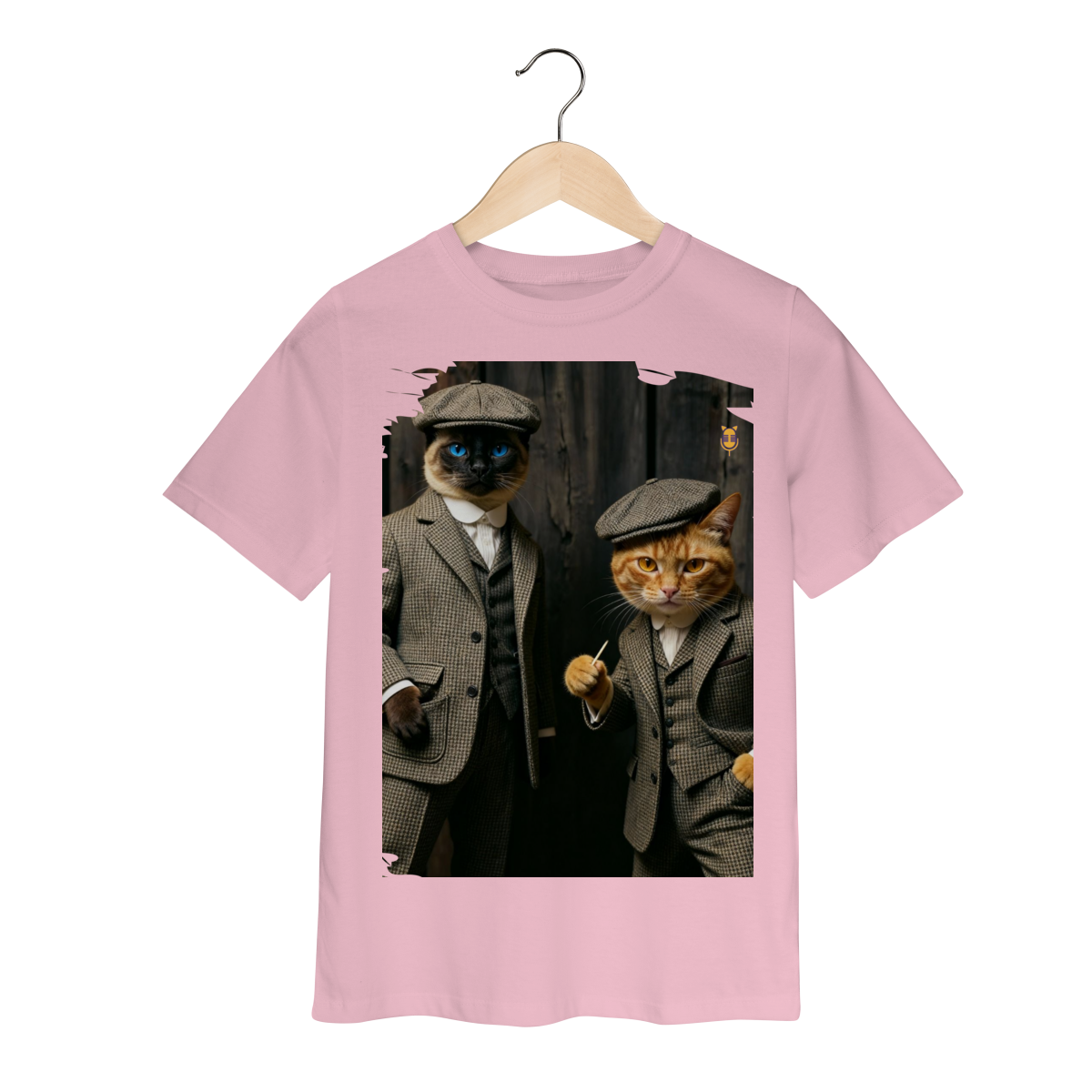 Nome do produto: Camiseta Infantil Peaky Kikito e Amarelinho