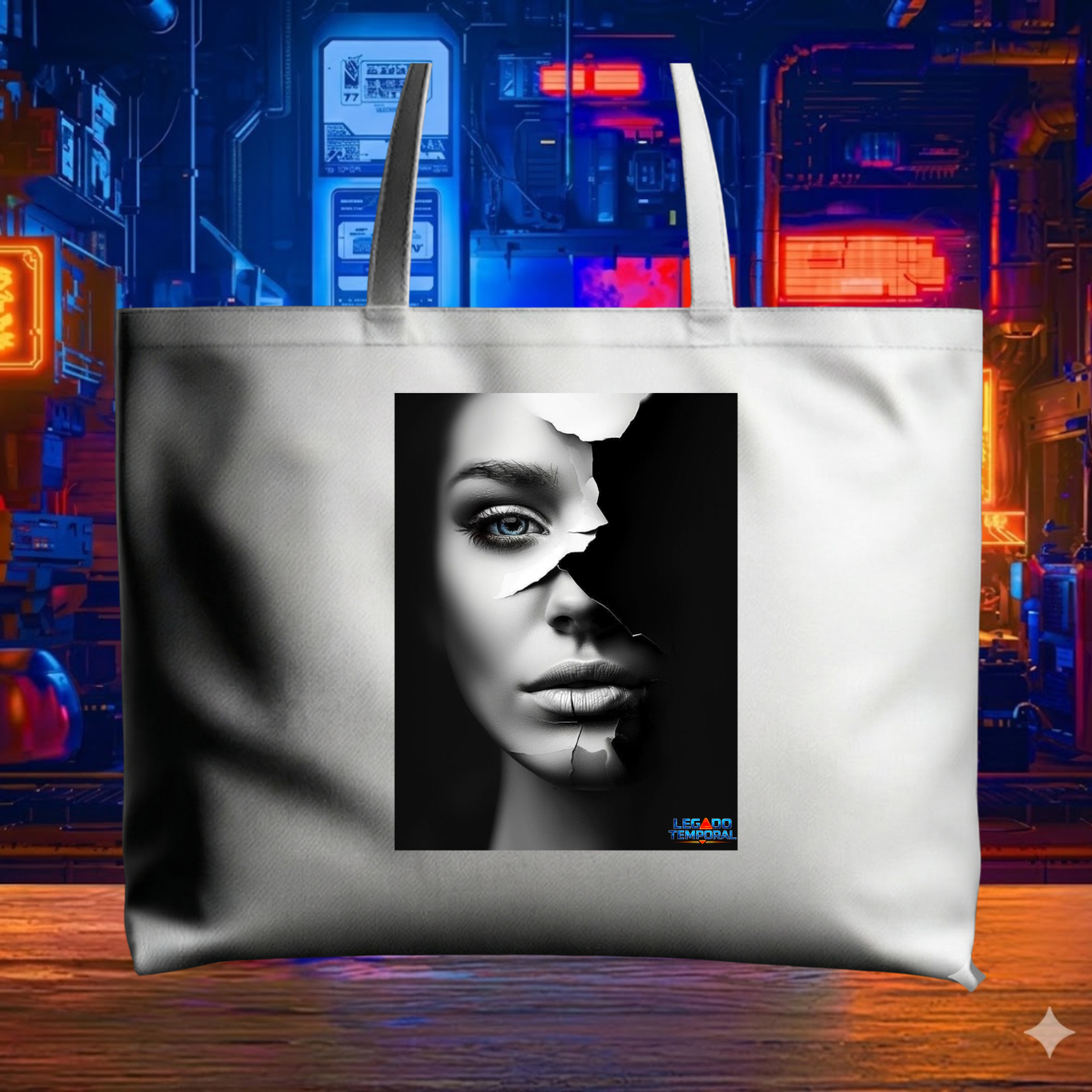 Nome do produto: Ecobag Grande - TWO-FACED