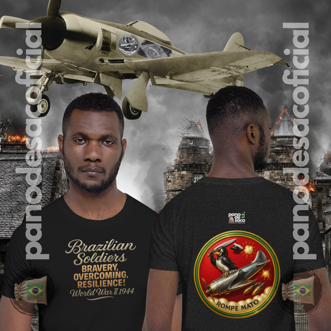 Camiseta ROMPE MATO Unissex (versão US)