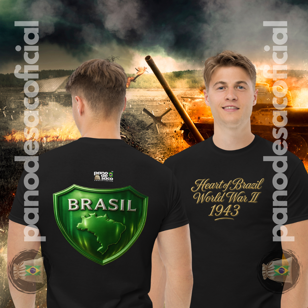Camiseta CORAÇÃO DO BRASIL Unissex