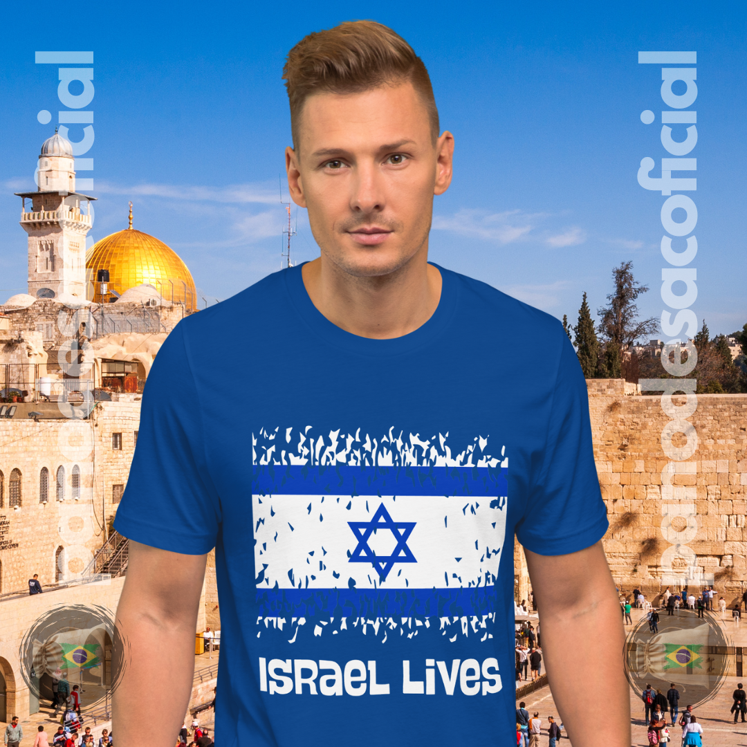 Camiseta ISRAEL LIVES Unissex