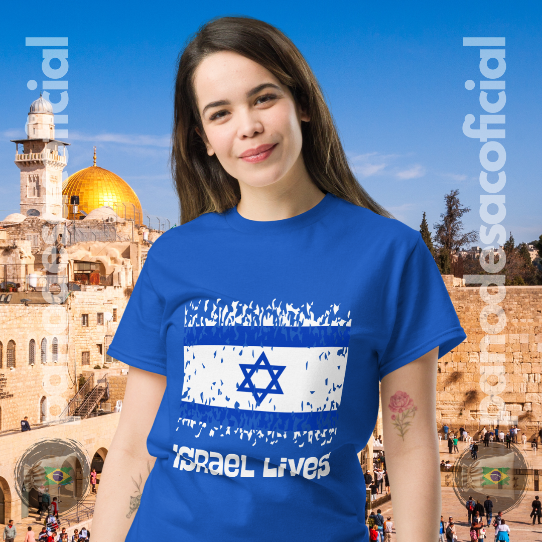 Camiseta ISRAEL LIVES Baby Long