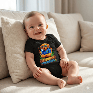 Body Infantil CARAMELINHO PATRIOTINHA