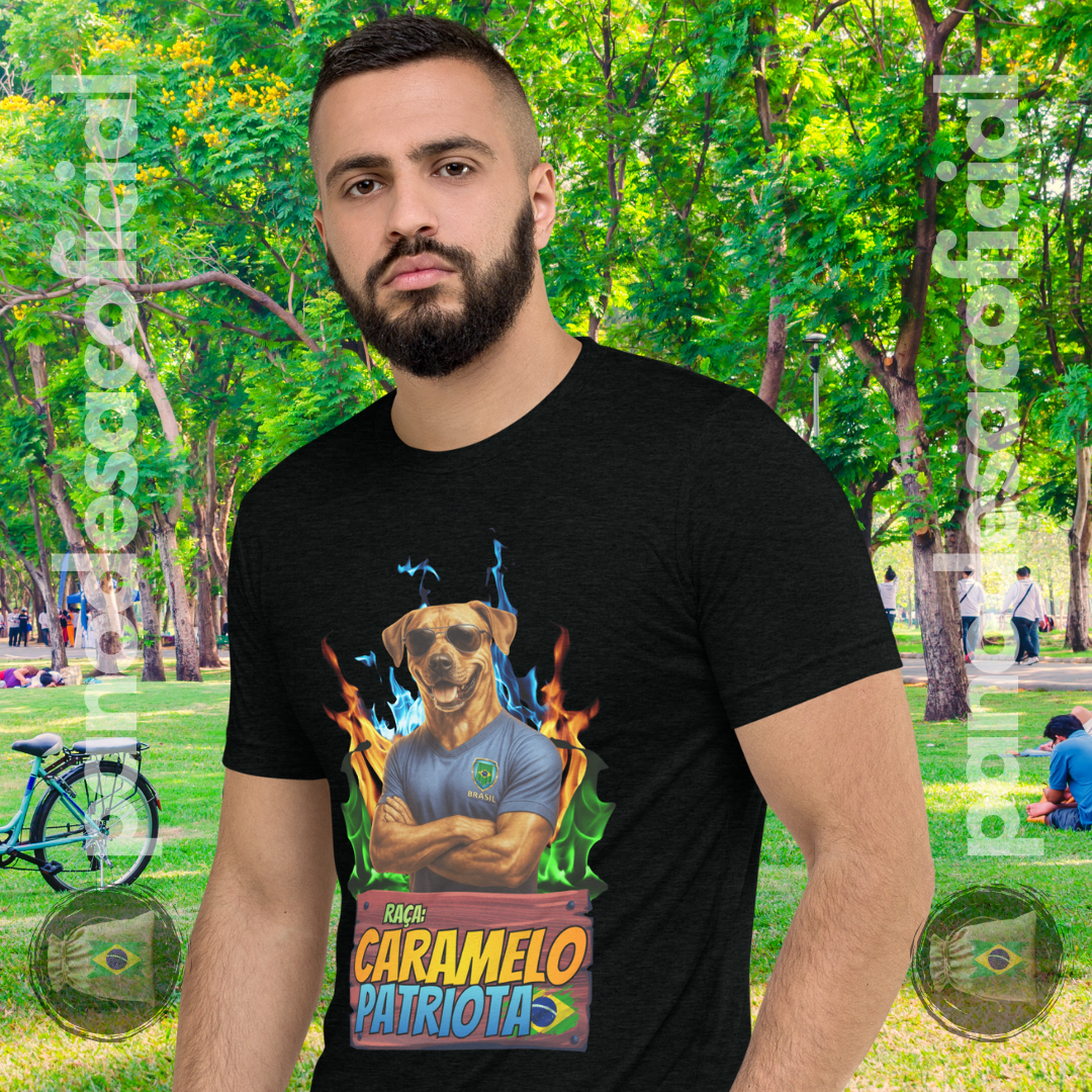Camiseta CARAMELO PATRIOTA Unissex