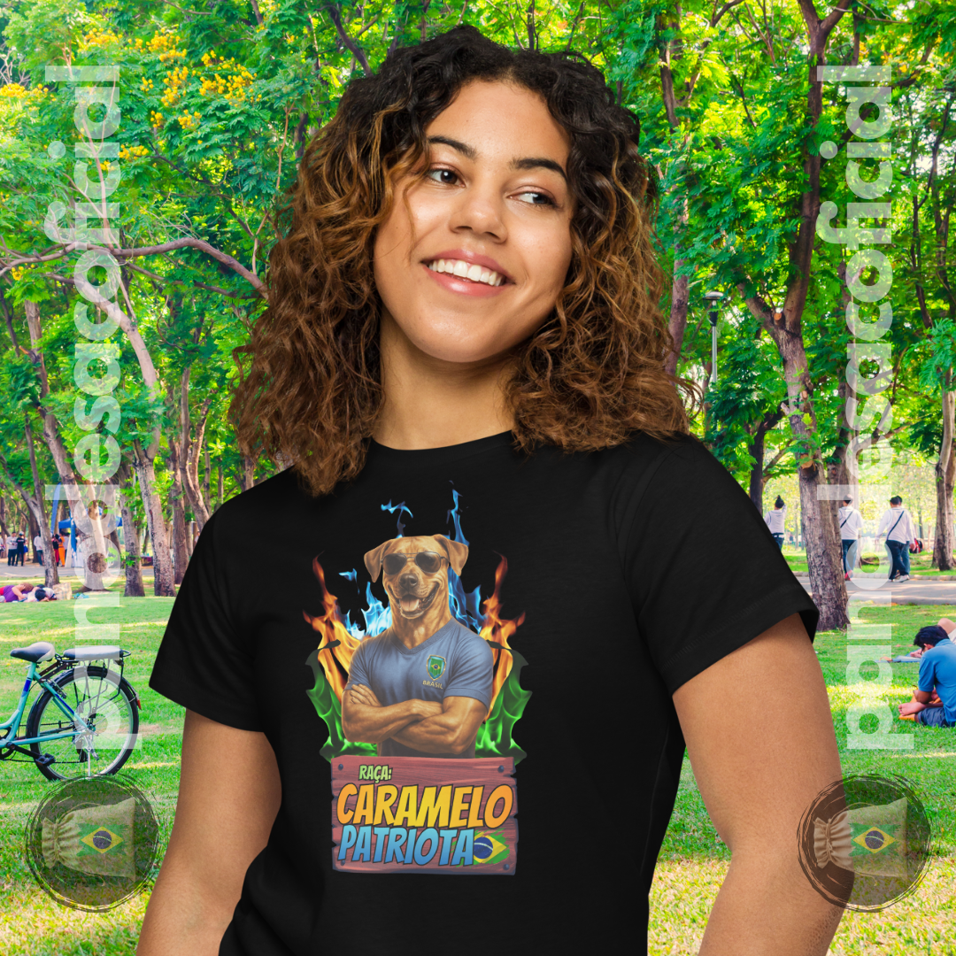 Camiseta CARAMELO PATRIOTA Baby Long