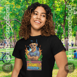 Camiseta CARAMELO PATRIOTA Baby Long