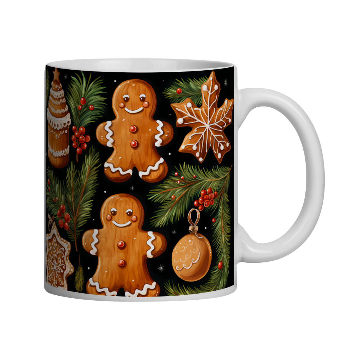 Caneca 3D - Natal - Gingerbread