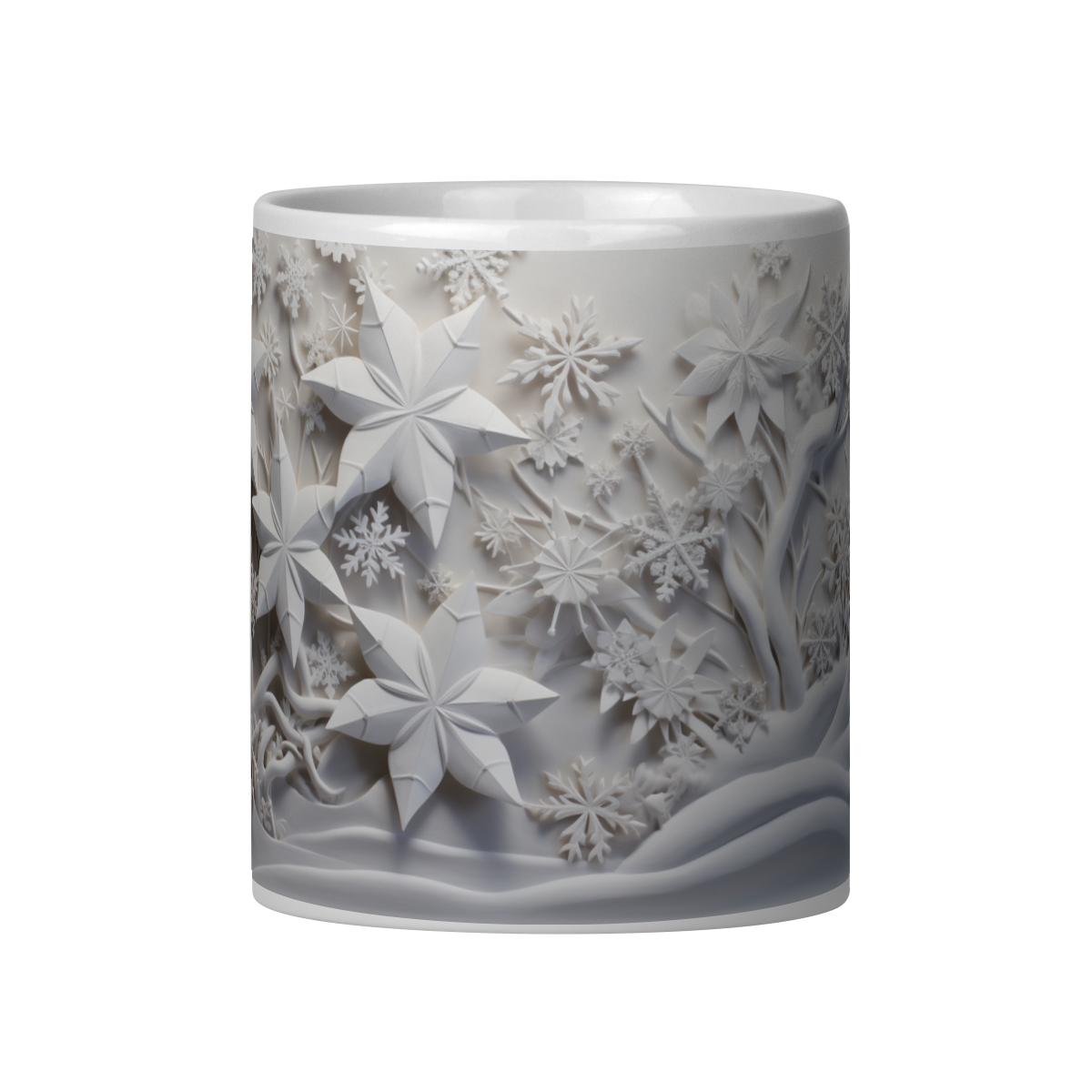 Caneca 3D - Natal - Arte White
