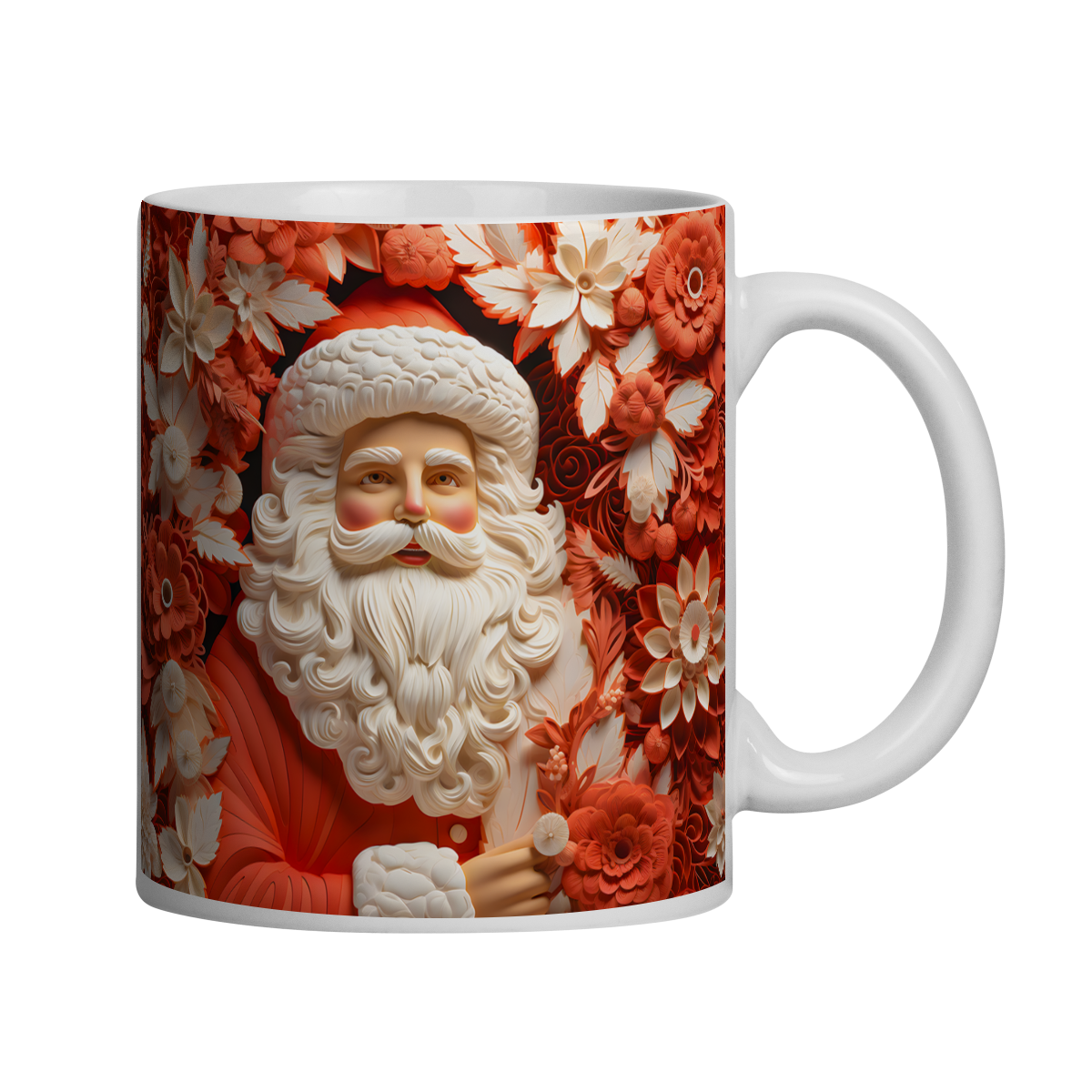Caneca 3D - Natal - Papai Noel