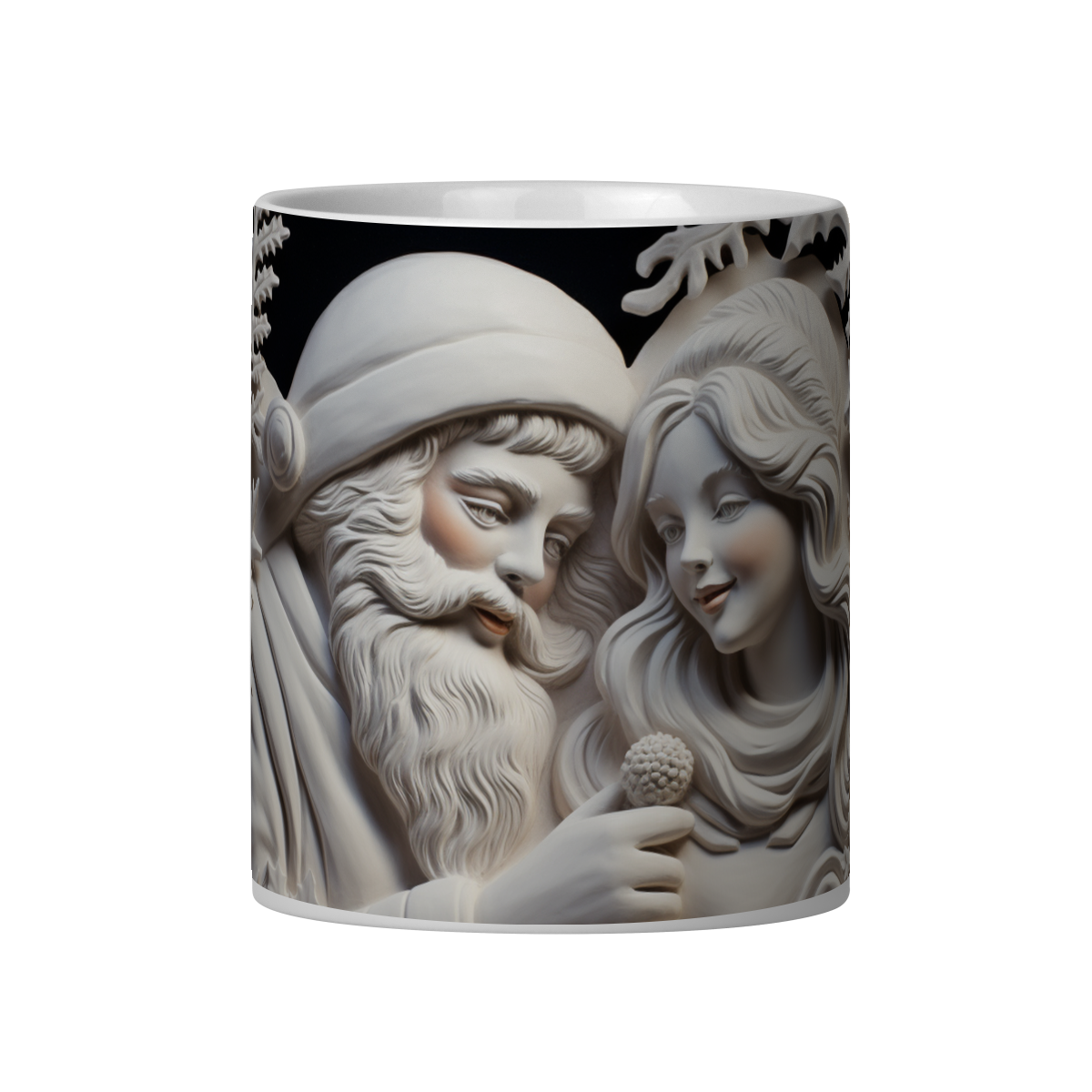 Caneca 3D - Natal - Família Noel