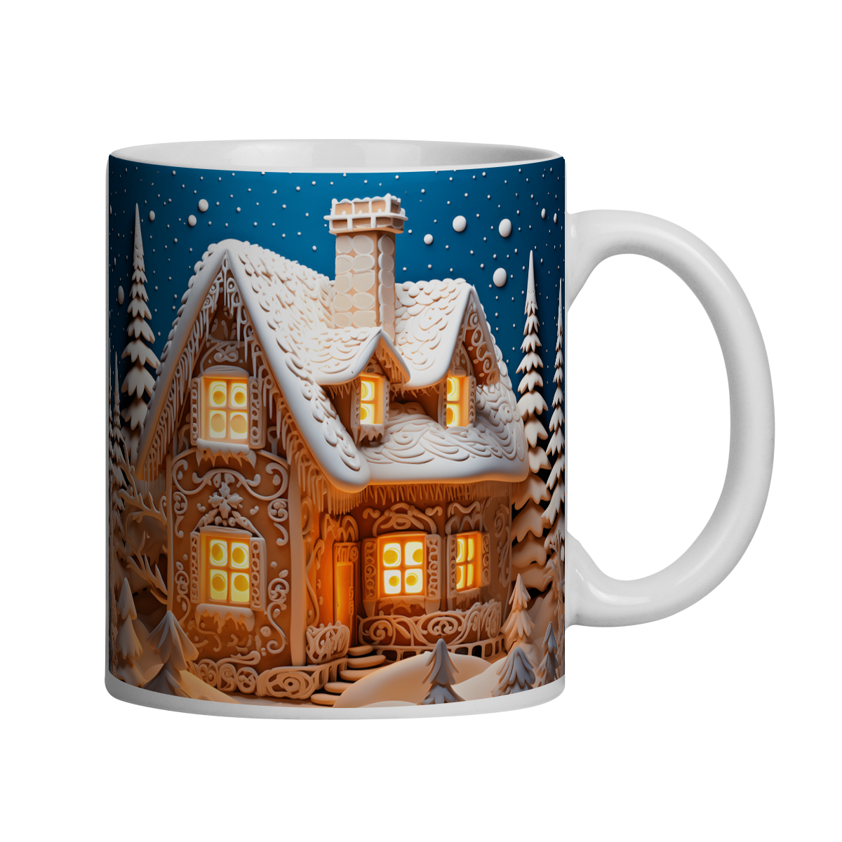 Caneca 3D - Natal - Cenário