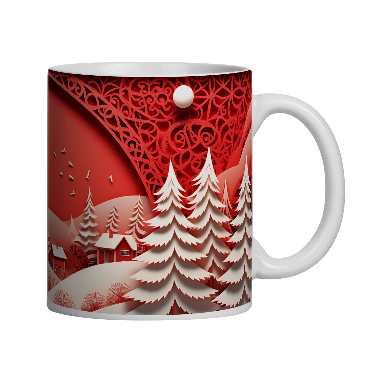 Caneca 3D - Natal - Cenário