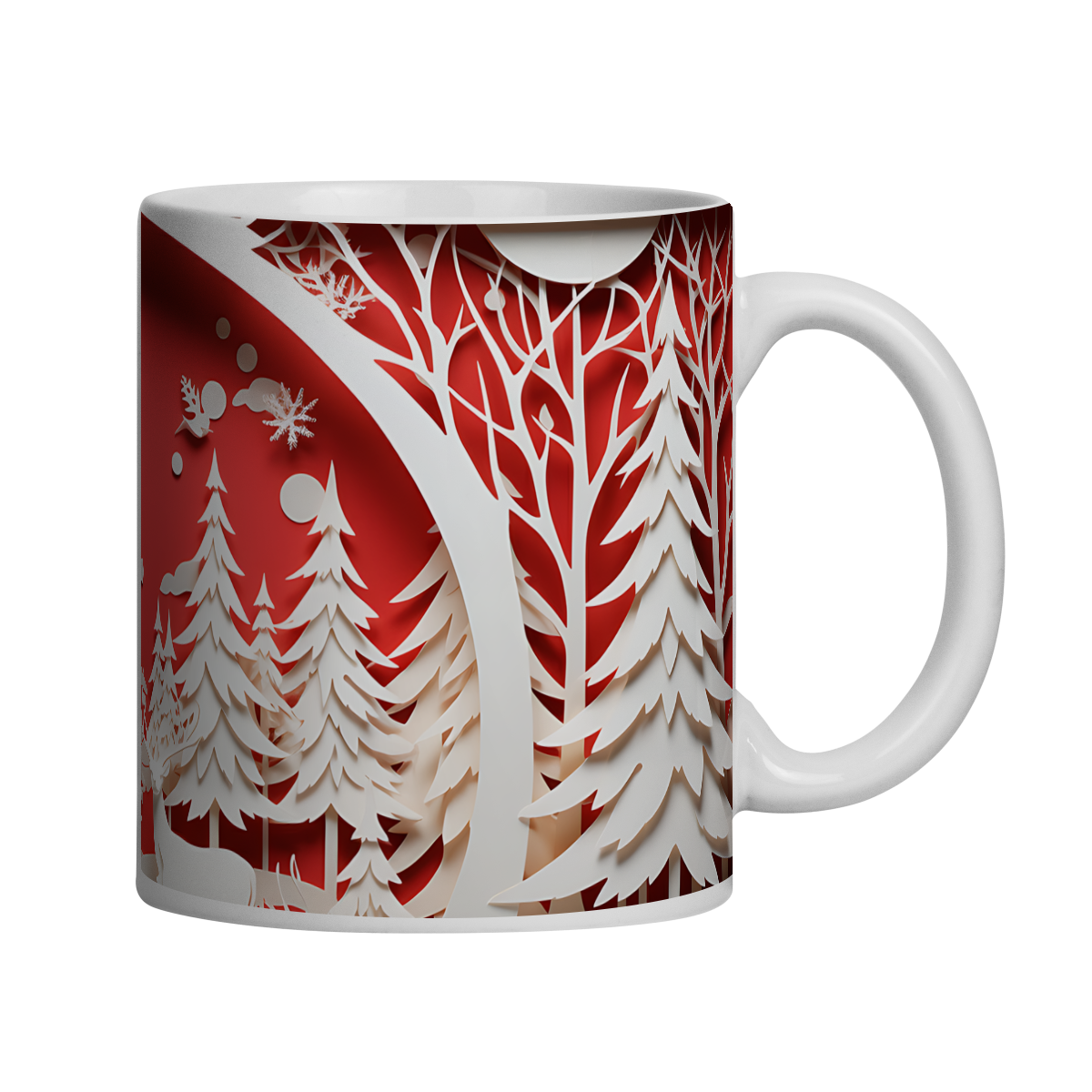 Caneca 3D - Natal - Cenário