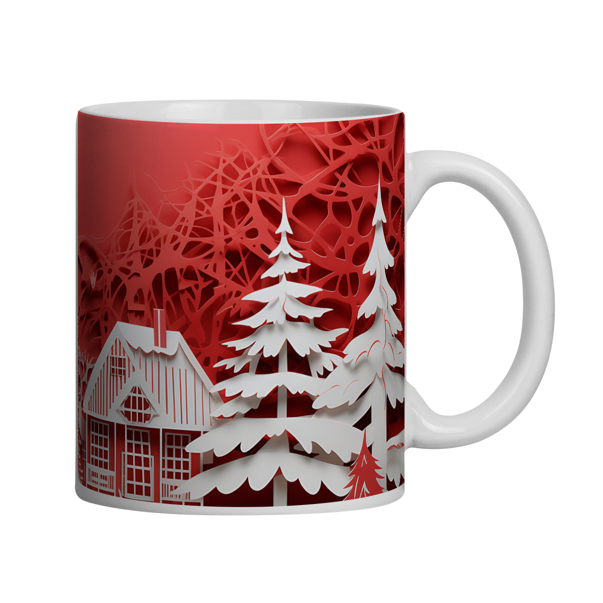 Caneca 3D - Natal - Cenário