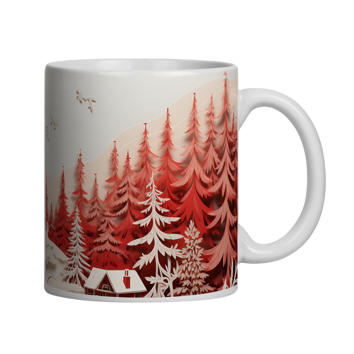 Caneca 3D - Natal - Cenário