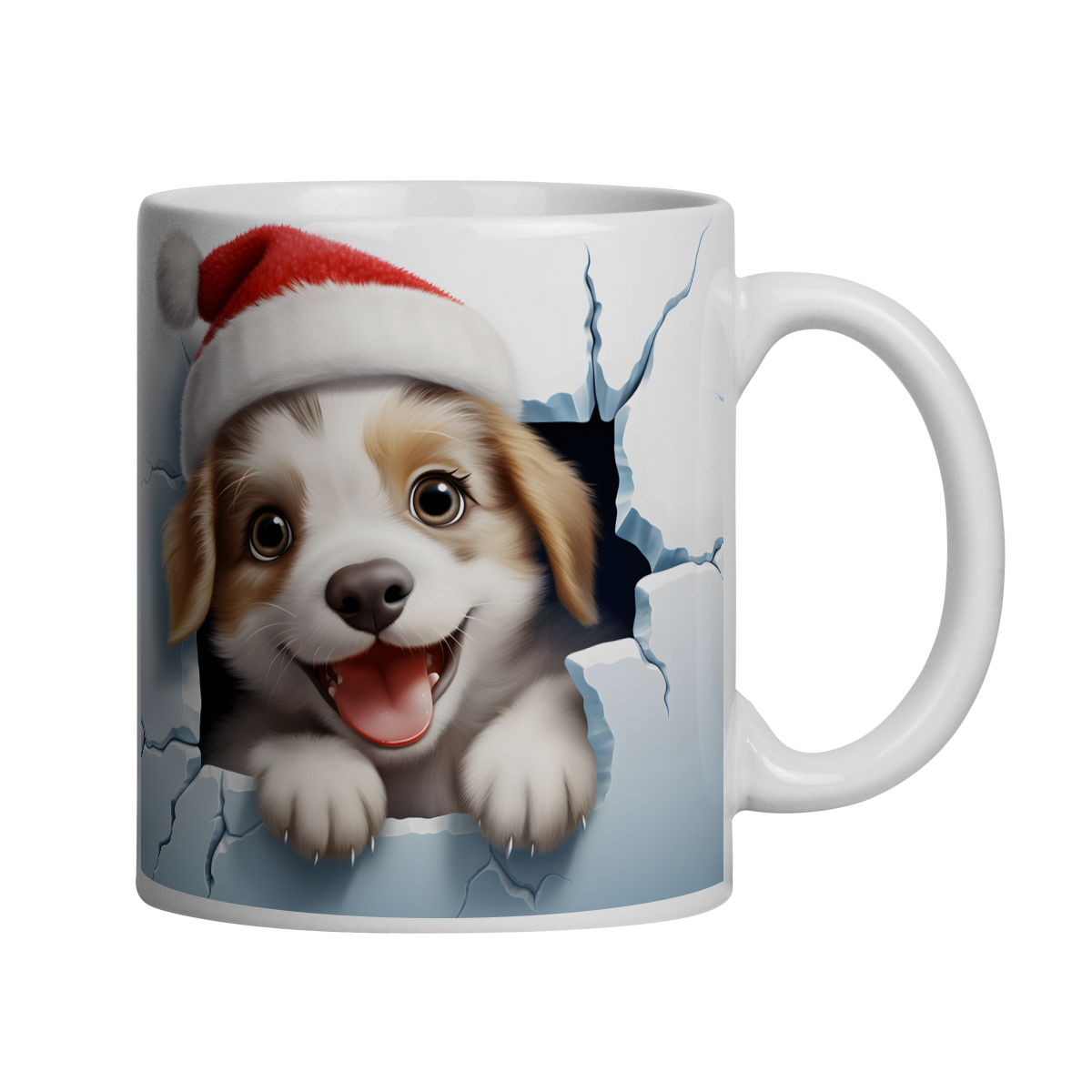Caneca 3D - Natal - Cachorro
