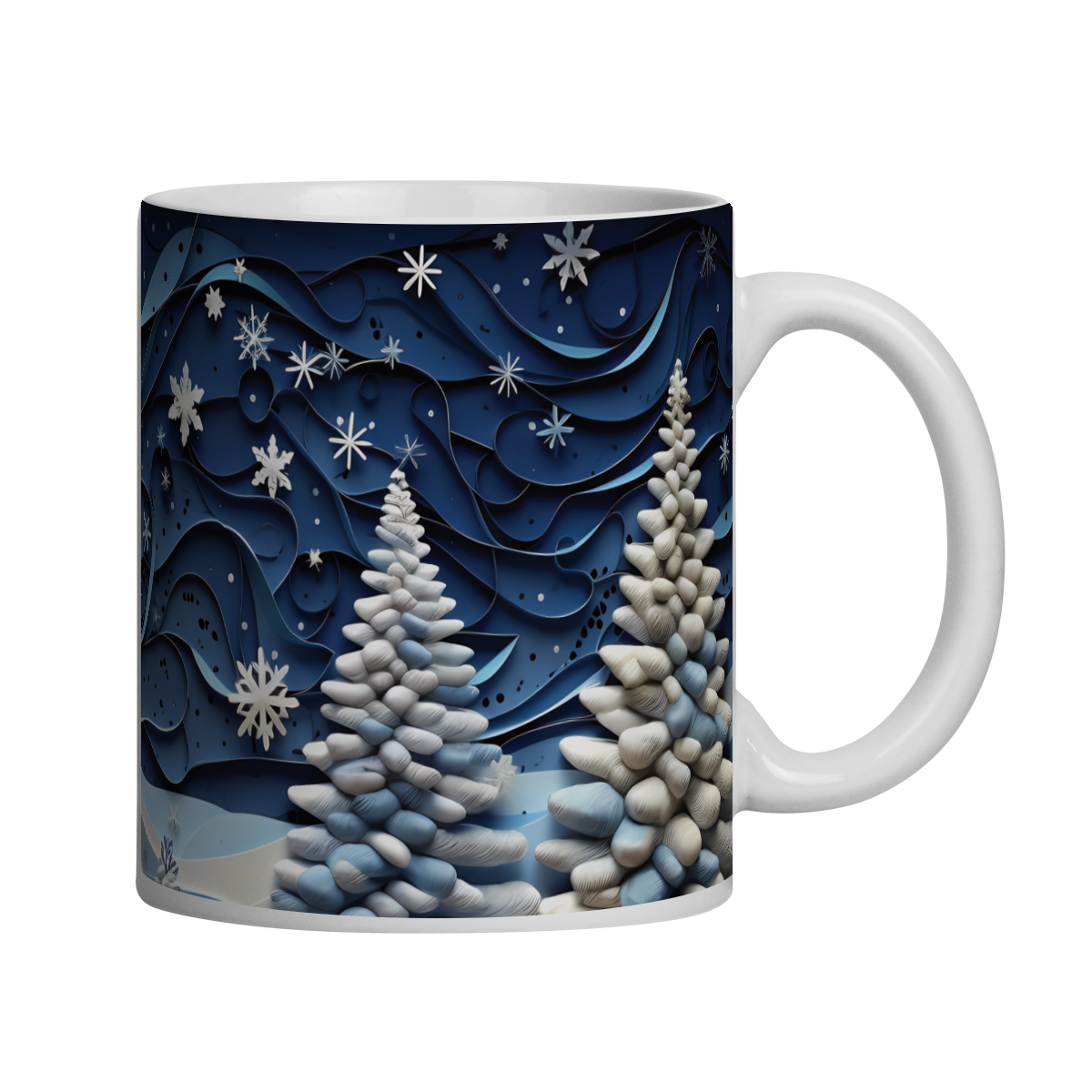 Caneca 3D - Natal - Cenário